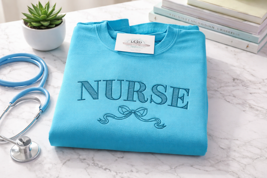 Nurse Embroidered Sweatshirt