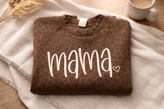 Mama Leopard Sweatshirt